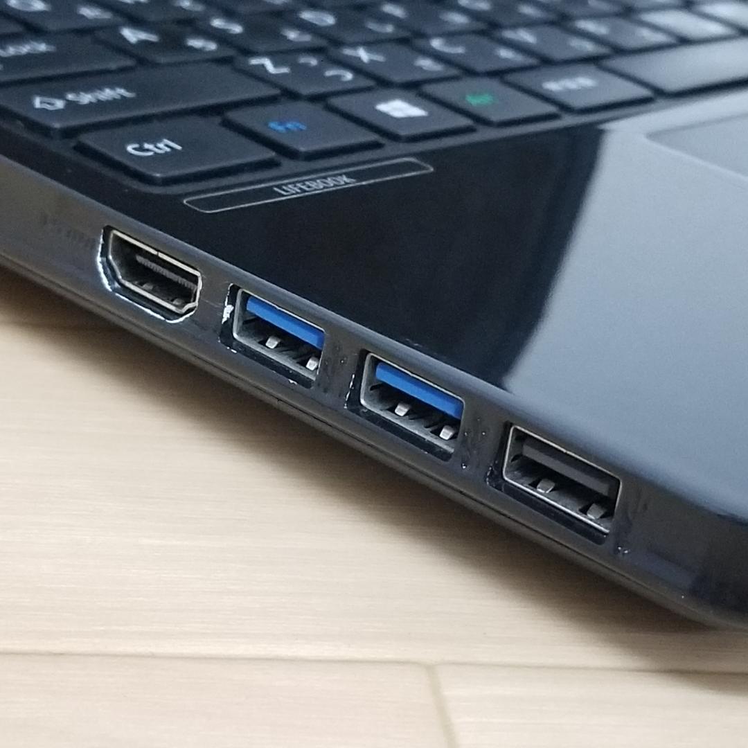 期間限定 新品SSD Win11 DVD再生可 ノートPC 富士通(E0608)