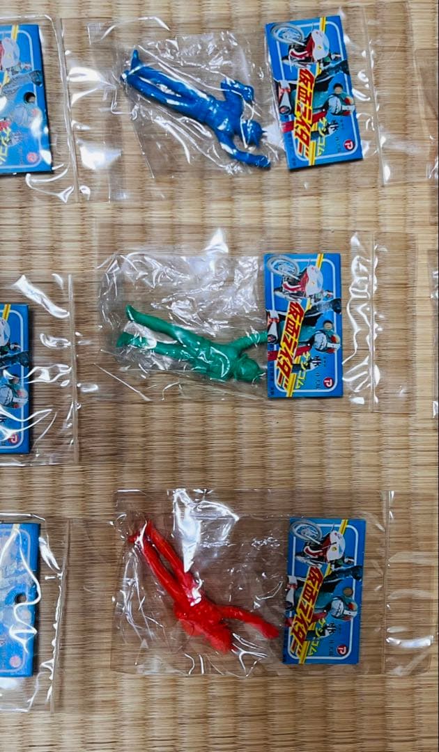 貴重★当時★9体★仮面ライダー　ストロンガー　消しゴム　約9cm 丸越★駄菓子屋