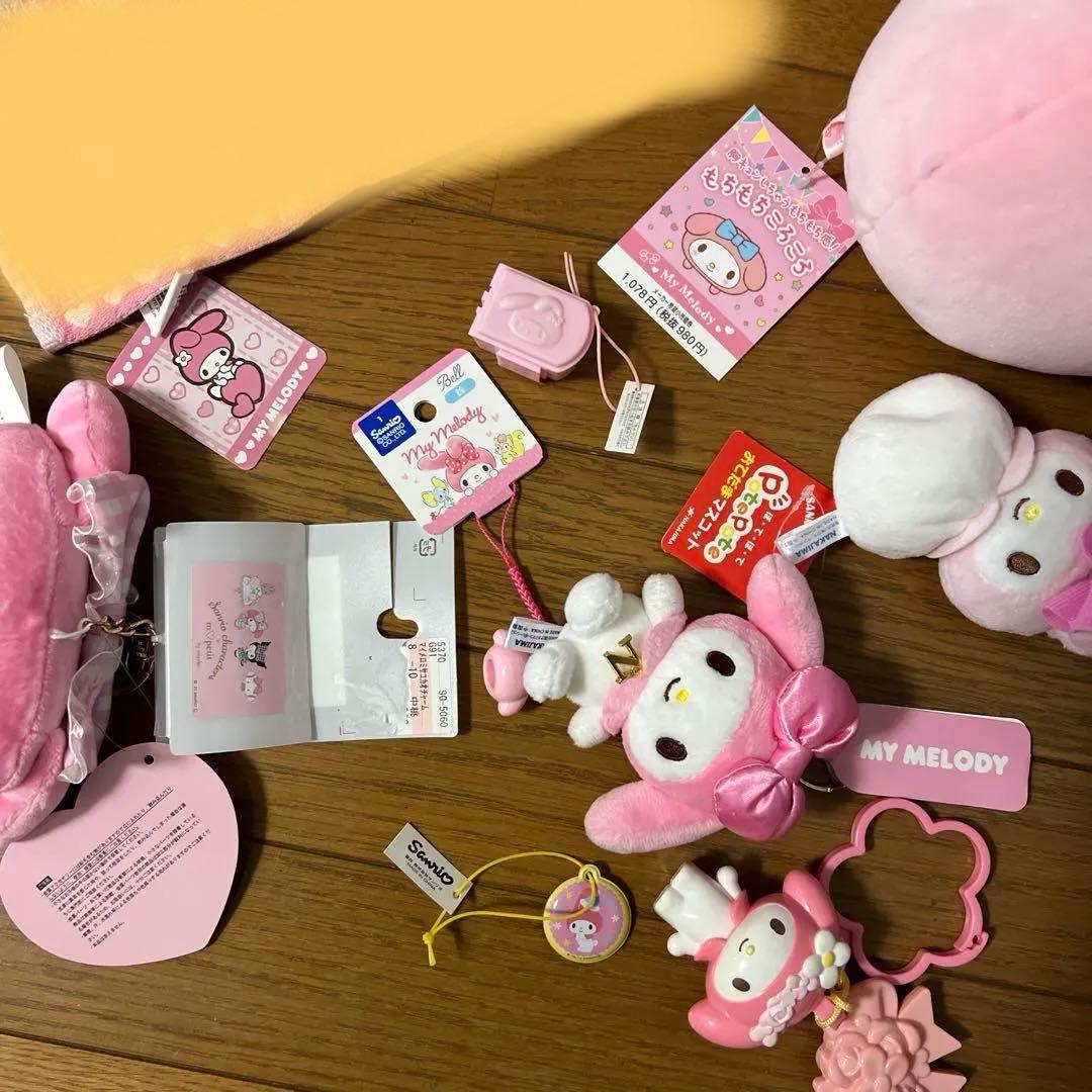 サンリオ⭐︎マイメロディ⭐︎お家でまったりしてお出かけルンルン❣️アイテムグッズ12点