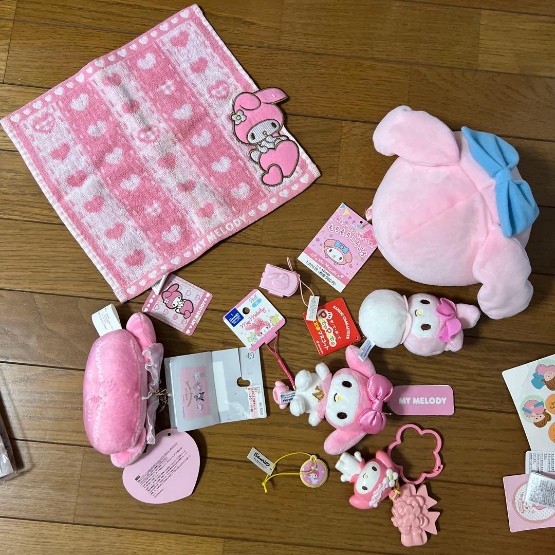 サンリオ⭐︎マイメロディ⭐︎お家でまったりしてお出かけルンルン❣️アイテムグッズ12点