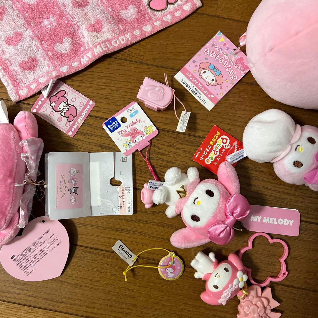 サンリオ⭐︎マイメロディ⭐︎お家でまったりしてお出かけルンルン❣️アイテムグッズ12点