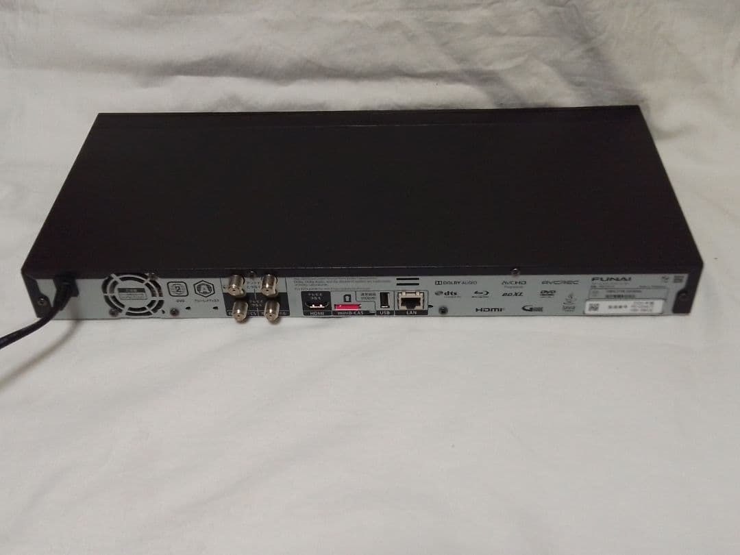 即発送!完動　動作確認品!女性にも扱いやすい機種！FUNAI FBR−SW530