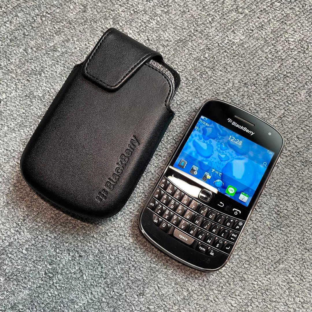 【美品】ブラックベリー9900 SIMフーリ コレクターズ
