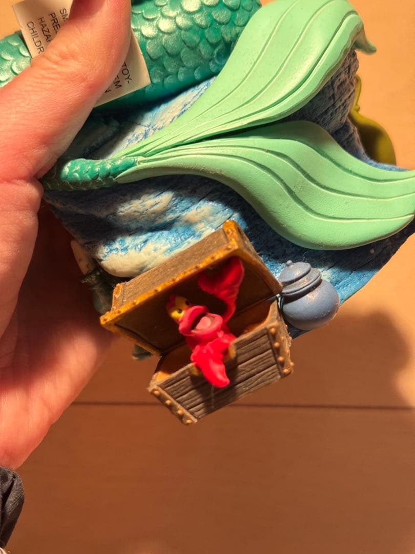 【激レア★海外パーク品★タグ付き】アリエル　オルゴール 置物　フィギュア