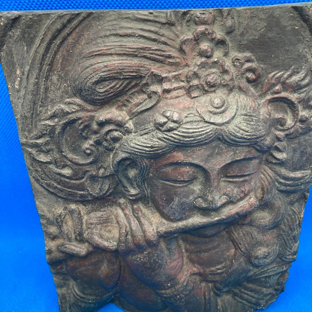 笛吹童子　奈良にて購入　焼物　陶器　1970年代　古美術　美品　18✖︎14.5