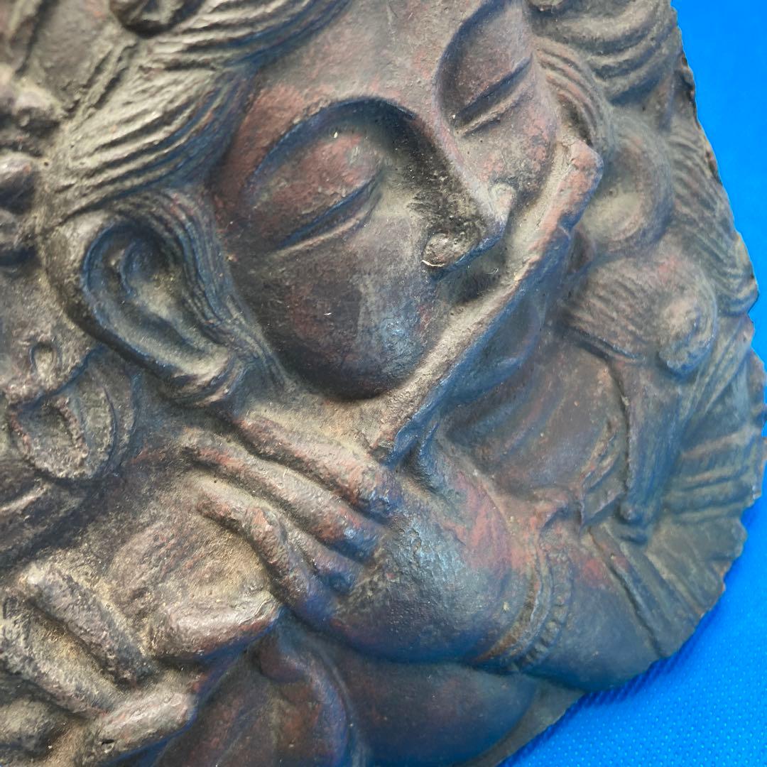 笛吹童子　奈良にて購入　焼物　陶器　1970年代　古美術　美品　18✖︎14.5