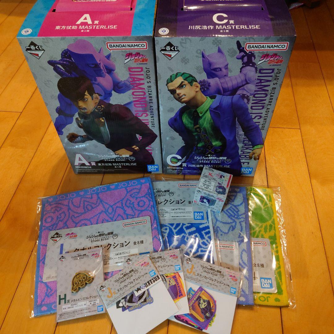 一番くじ　ジョジョの奇妙な冒険　A賞 C賞 K賞 まとめ売り