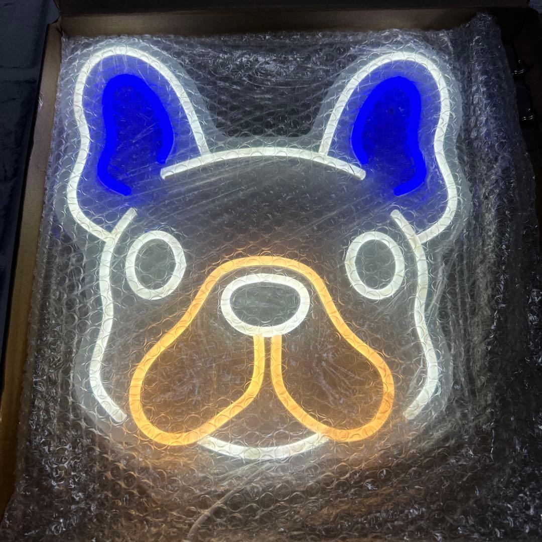 ネオンライト LED 犬 インテリア 照明 ドッグ 装飾 かわいい