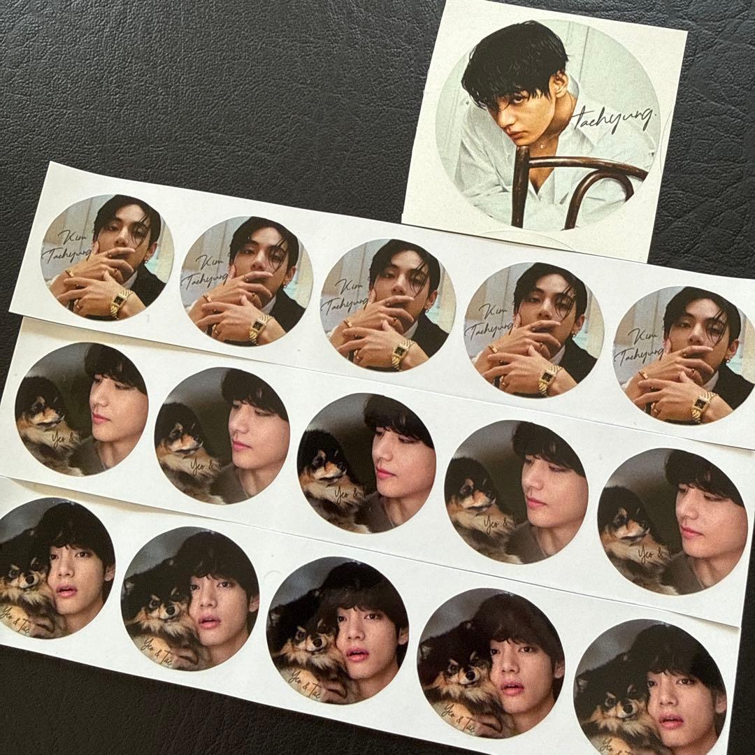 BTS テテ テヒョン V マイクロファイバーハンドタオル　30×30cm