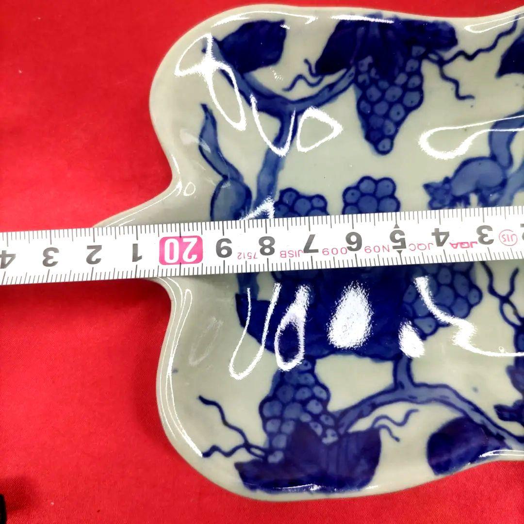 有田焼　伊万里焼　古伊万里　角福　小皿　中皿　3客セット