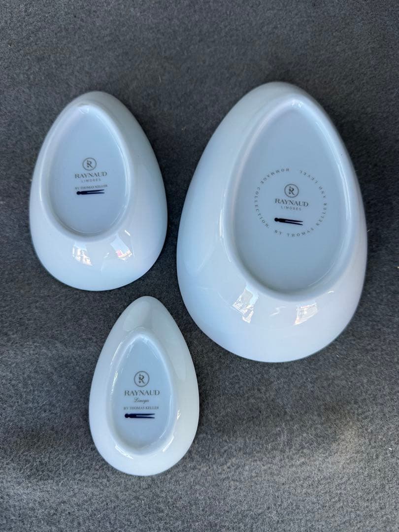 RAYNAUD ホワイト 鉢・ボウル 3点セット (サイズ L,M,S)