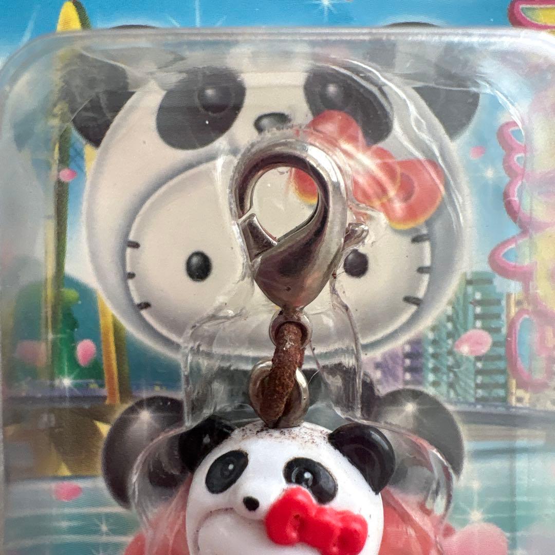 ご当地キティ　まとめ売り　ファスナーマスコット5個　パンダ　島原の子守唄　月餅