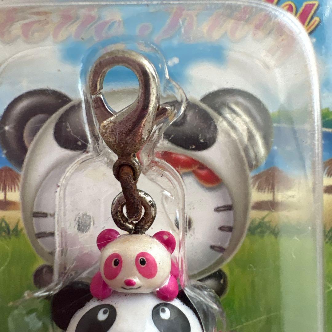 ご当地キティ　まとめ売り　ファスナーマスコット5個　パンダ　島原の子守唄　月餅