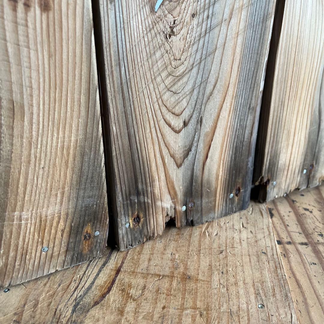 アンティーク パタパタ棚 チェスト 本棚 食器棚 無垢材 無塗装