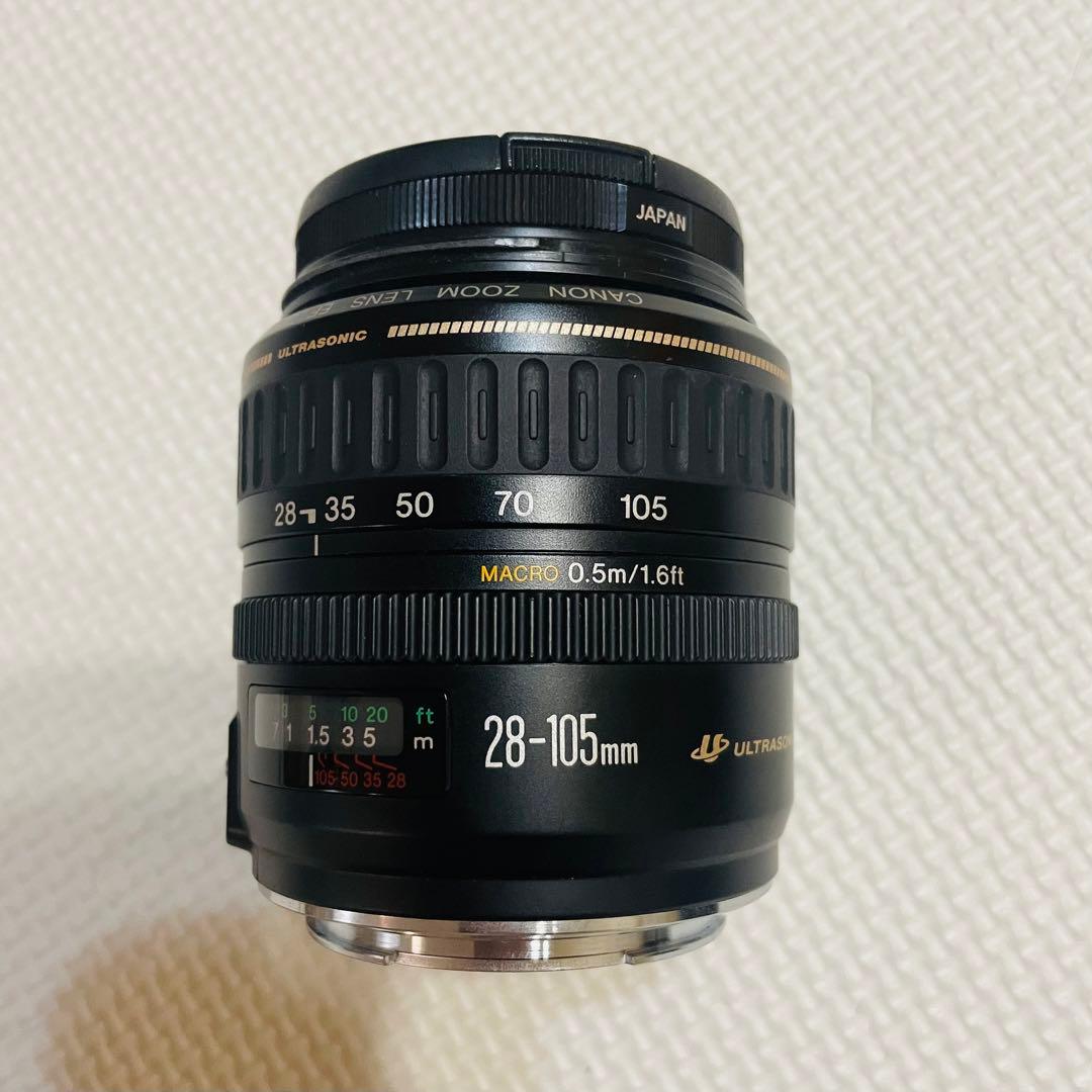 Canon EOS 7＋55 EF 28-105mm レンズ　フィルムカメラ