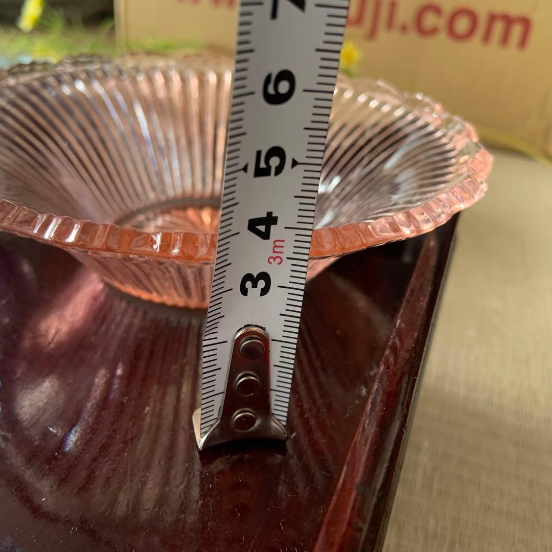 ★在庫処分セール《骨董》【プレスガラス】アンティークレトロ　12客セット