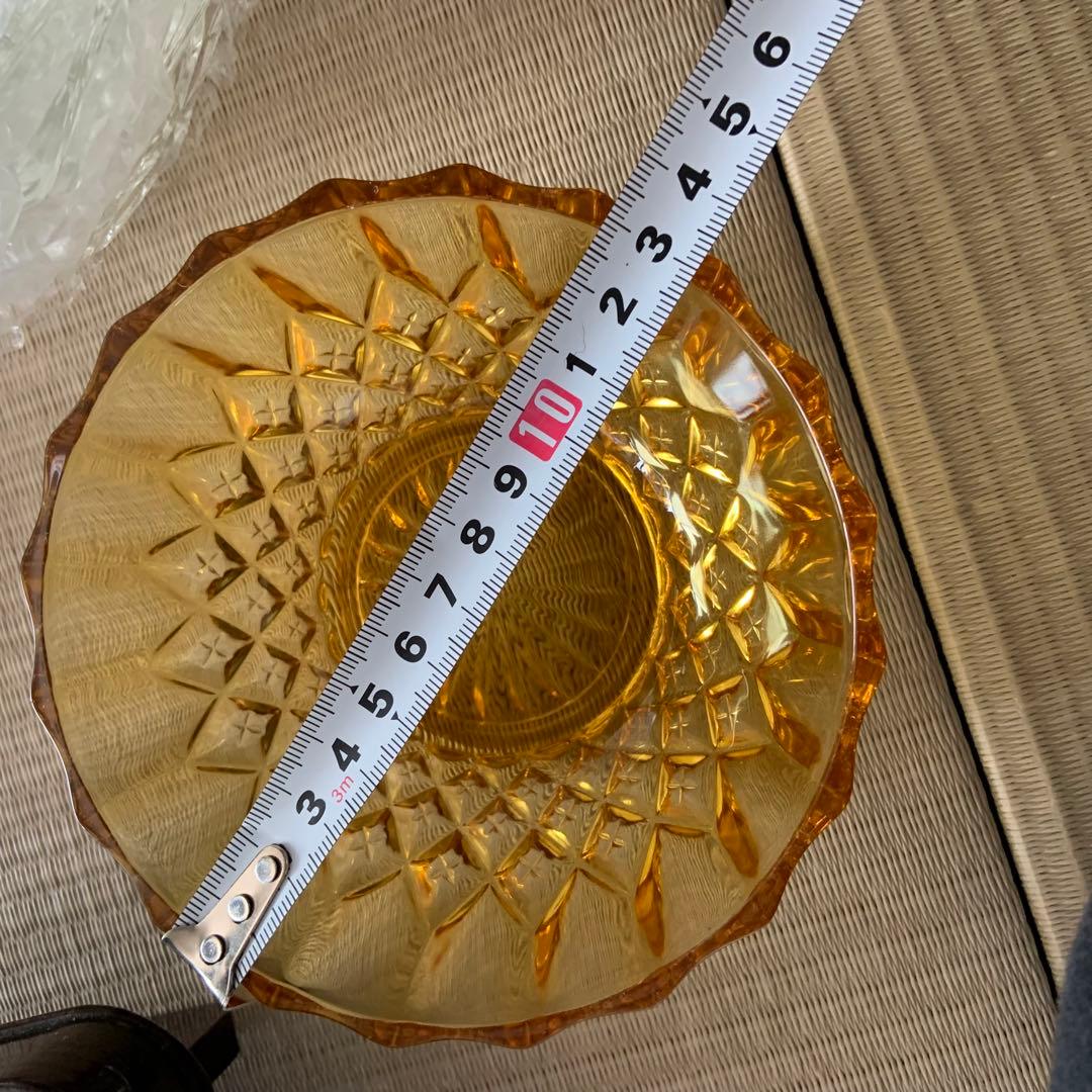 ★在庫処分セール《骨董》【プレスガラス】アンティークレトロ　12客セット