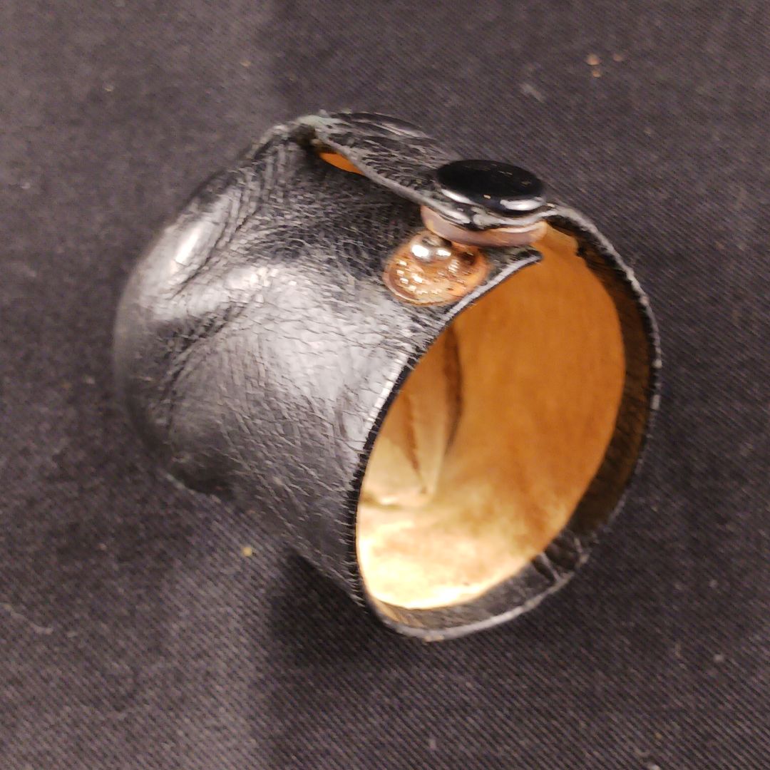 Y3110-7 琴古流 尺八 銀三線 全長49㎝ 竹製