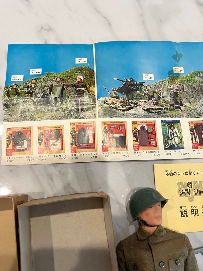 GI Joe Action Soldier フィギュア　昭和レトロ