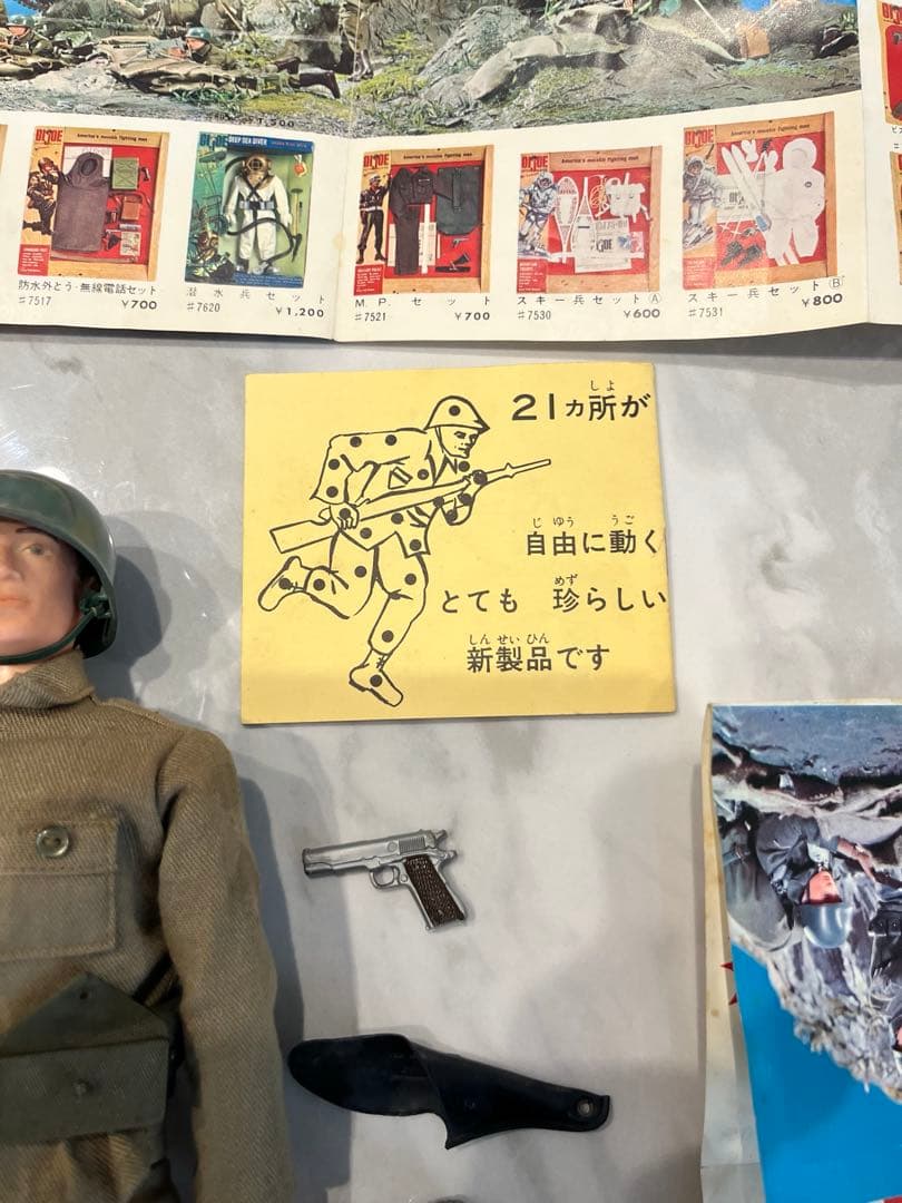 GI Joe Action Soldier フィギュア　昭和レトロ