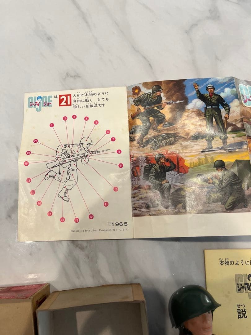 GI Joe Action Soldier フィギュア　昭和レトロ