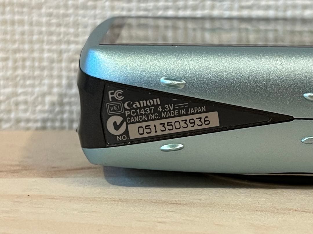 完動品 Canon IXY DIGITAL 930 IS ブルー #26029