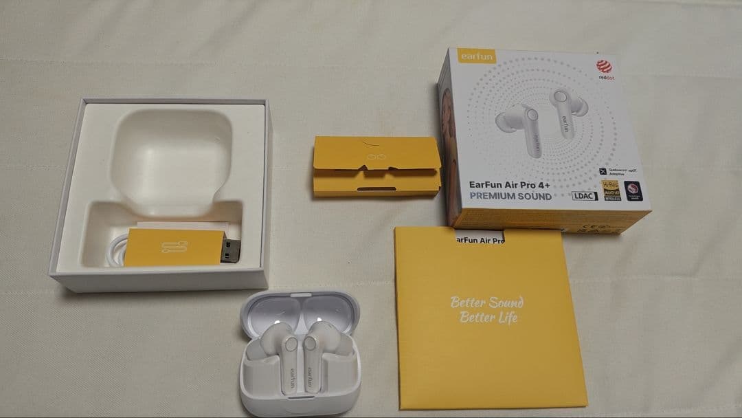 イヤホン earfun Air pro 4 +