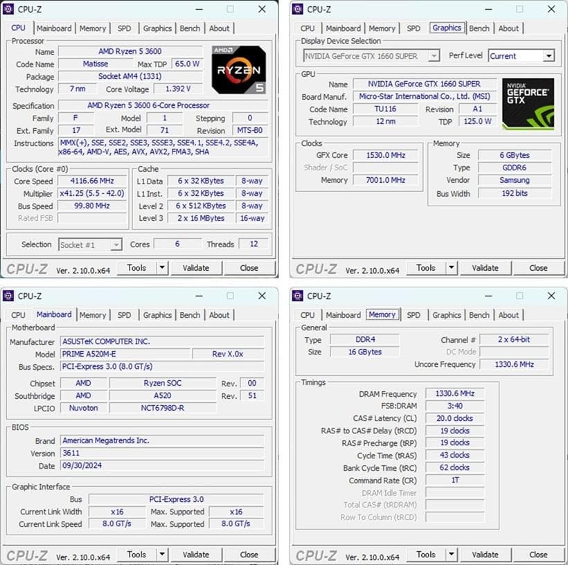 R5 3600/GTX1660S/16G/SSD512G/送料無料/モンハン快適