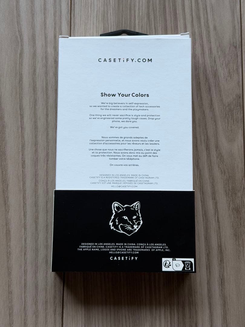 MAISON KITSUNÉ CASETiFY iPhone17ProMax