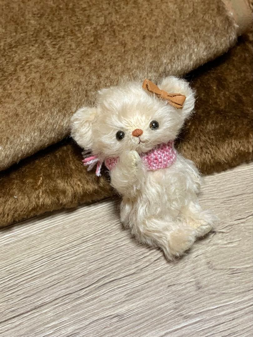優しい毛色 テディベア ハンドメイドぬいぐるみ ぬいぐるみは家族