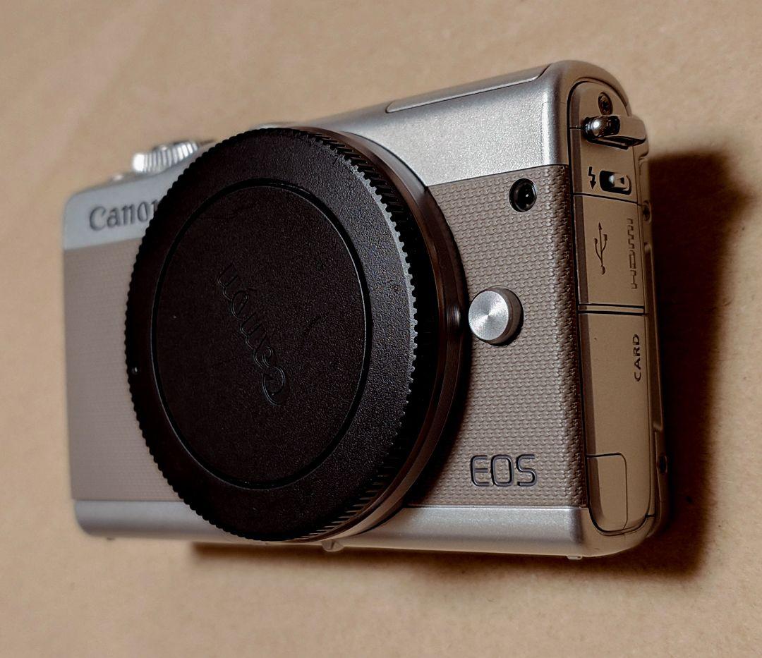 Canon ミラーレス一眼 EOS M100 ダブルレンズキット (グレー)