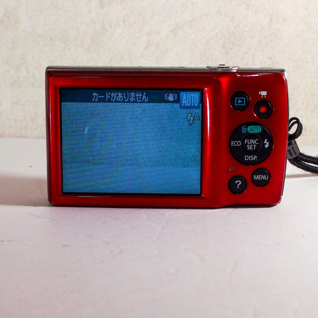 完動美品 キヤノン Canon IXY 160 レッド 動作確認 OK
