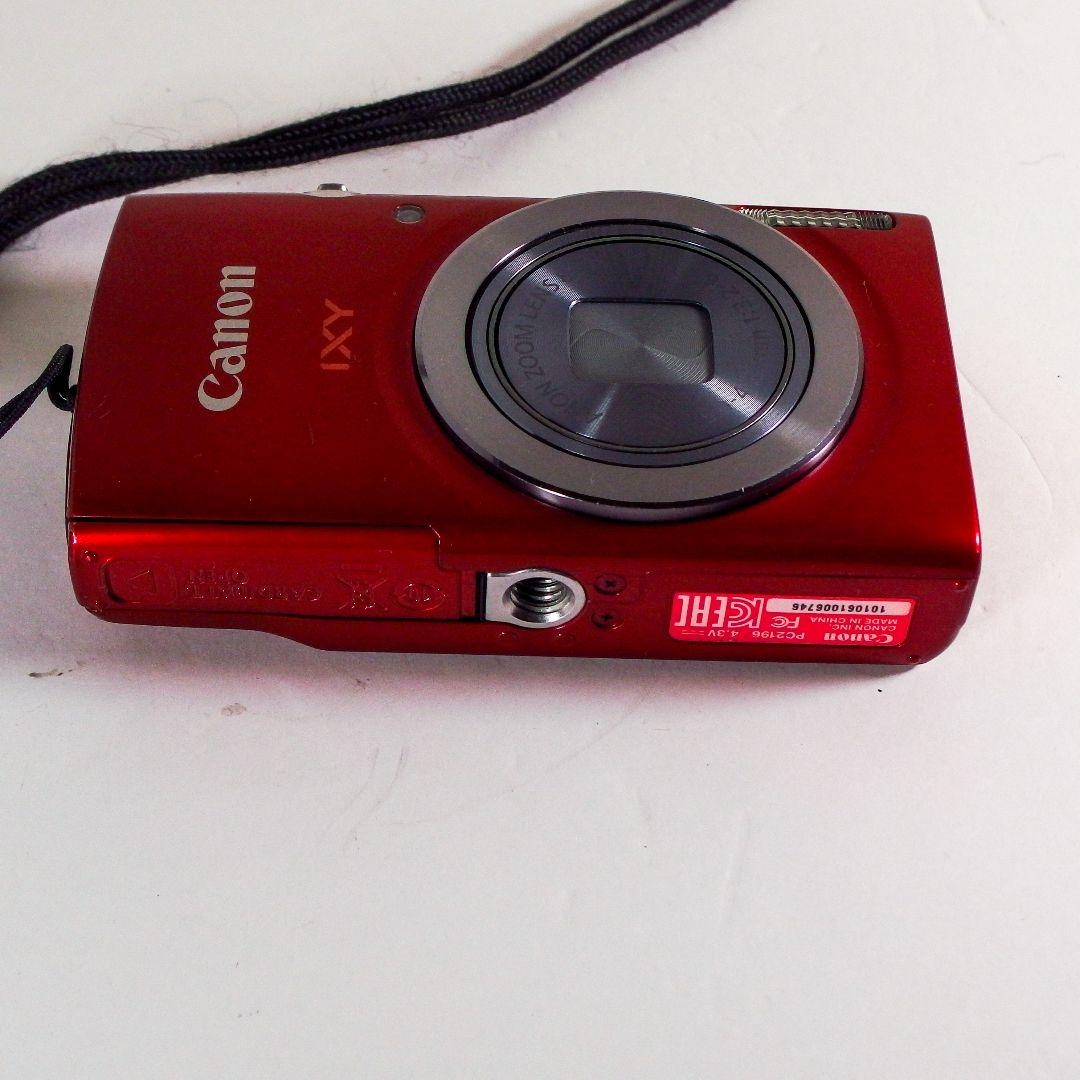 完動美品 キヤノン Canon IXY 160 レッド 動作確認 OK