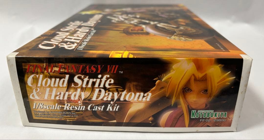 コトブキヤ FF7 クラウド＆ハーディデイトナ 1/8 ガレージキット 未使用