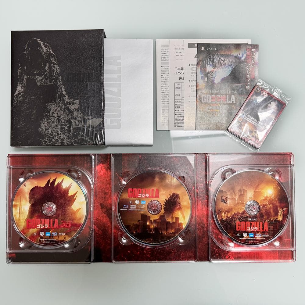 【中古】GODZILLA ゴジラ[2014] 完全数量限定生産5枚組
