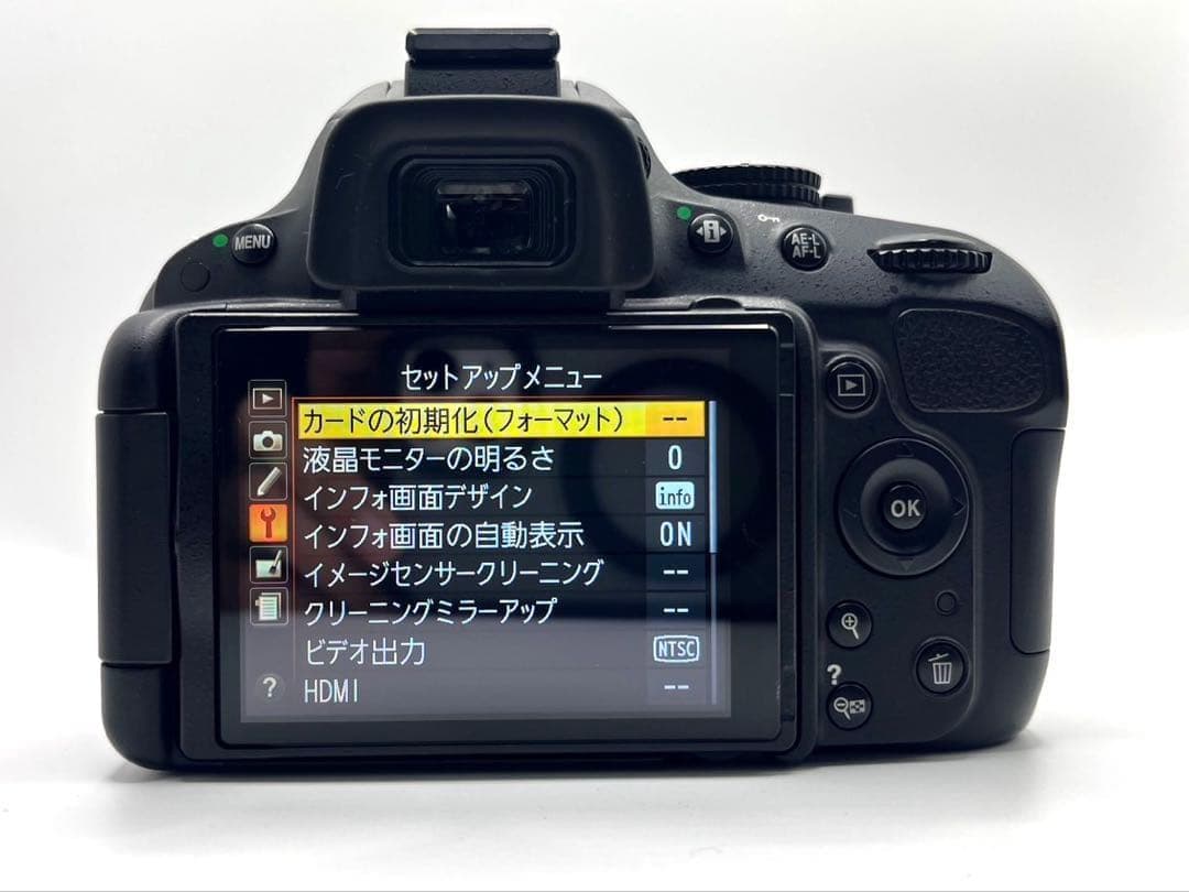 美品✨Nikon D5100✨自撮り ニコン 一眼レフ 初心者 スマホ転送