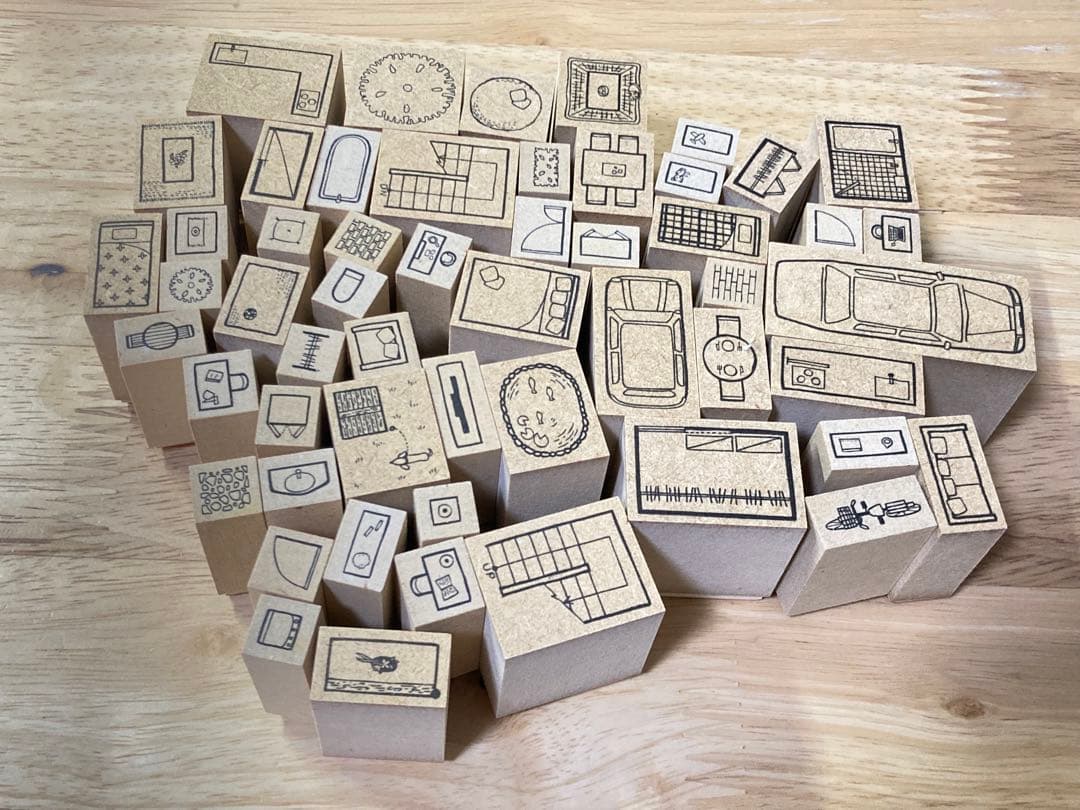 フェリシモ ドリームハウスをプランニング おうちレイアウトスタンプの会