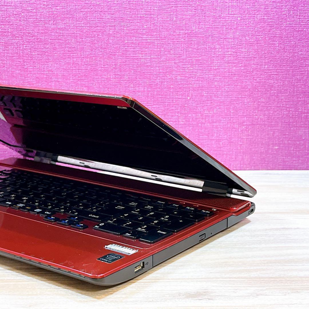 Corei7✨NECすぐ使えるノートパソコン✨8GB✨カメラ✨ブルーレイ✨大容量