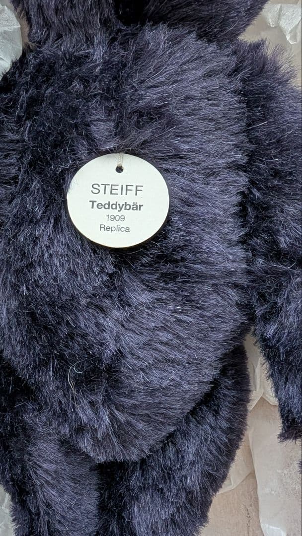 シュタイフ 1909 テディベア レプリカ 証明書、箱あり限定7000体