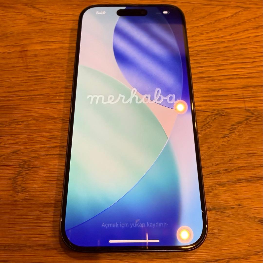 Apple iPhone15pro 256GB ブラックチタニウム SIMフリー