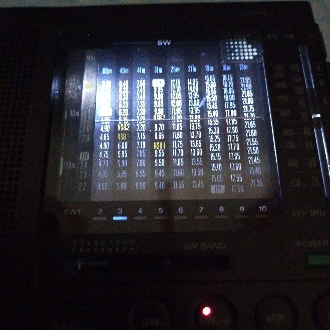 SONY ICF-7601 12バンドラジオ