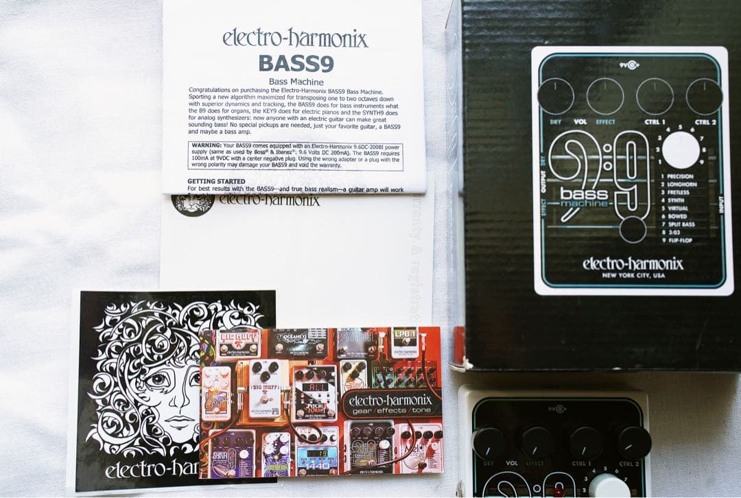 ギター Electro-Harmonix BASS 9 Bass Machine