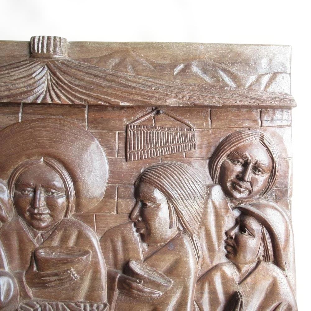 南米エクアドルの木彫作家ルイス・ポトシの作品　Luis Potosi