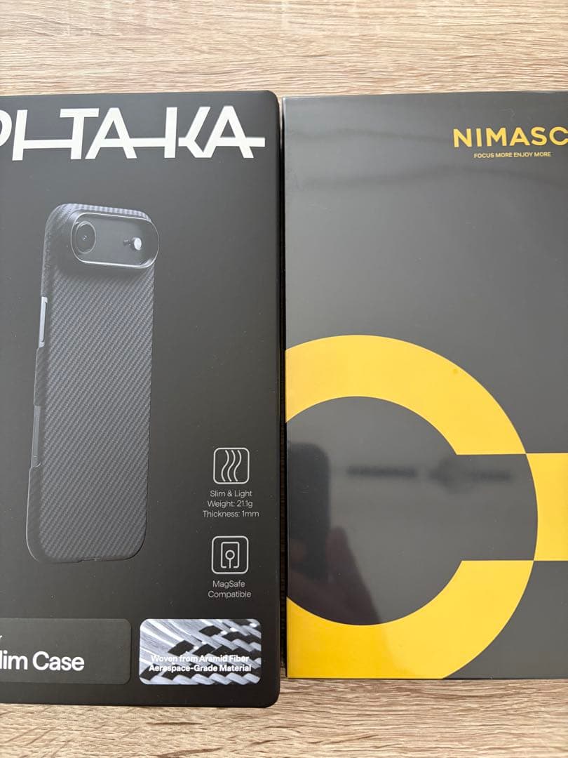 PITAKA iPhone Air Ultra-Slim Case 600D極薄