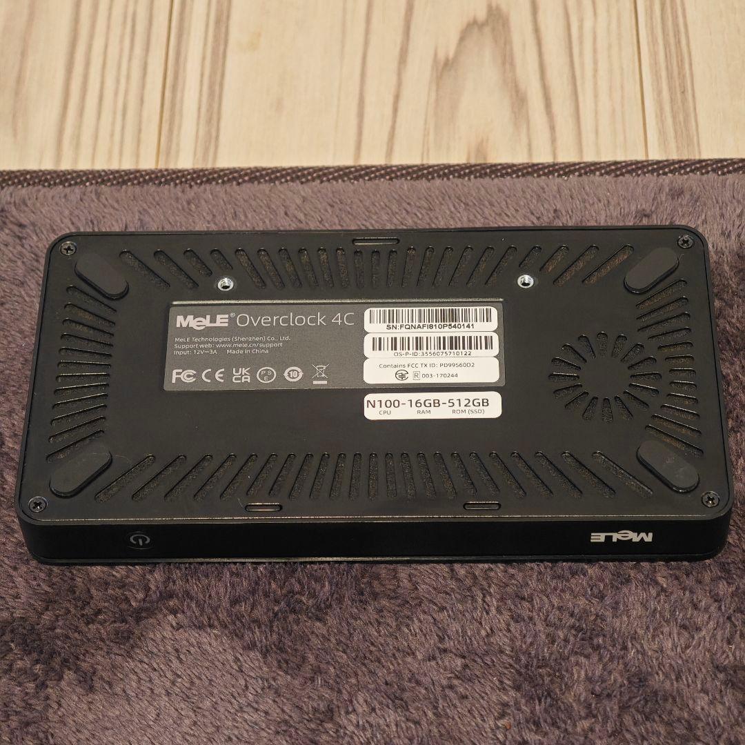 MeLE Mini PC Overclock4C｜N100/16GB/512GB