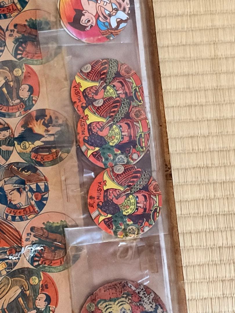 メンコシート 多様なキャラクター