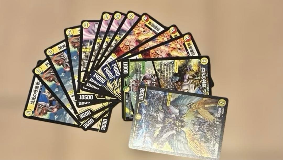 天門デッキ　改造パーツ　予備スリーブ付き