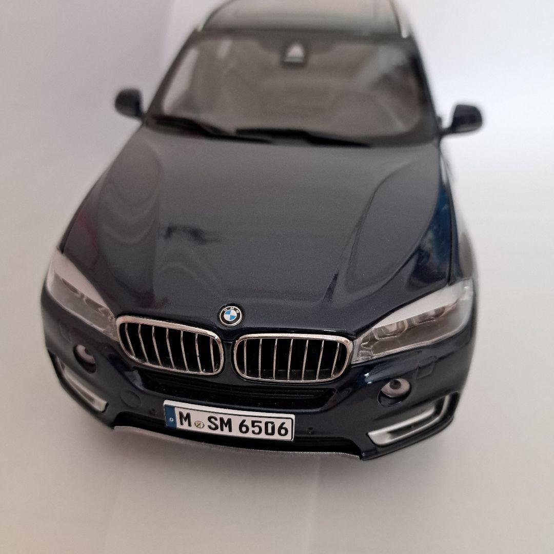  X5 ミニカー 1/18 メタリックブルー　パラゴン