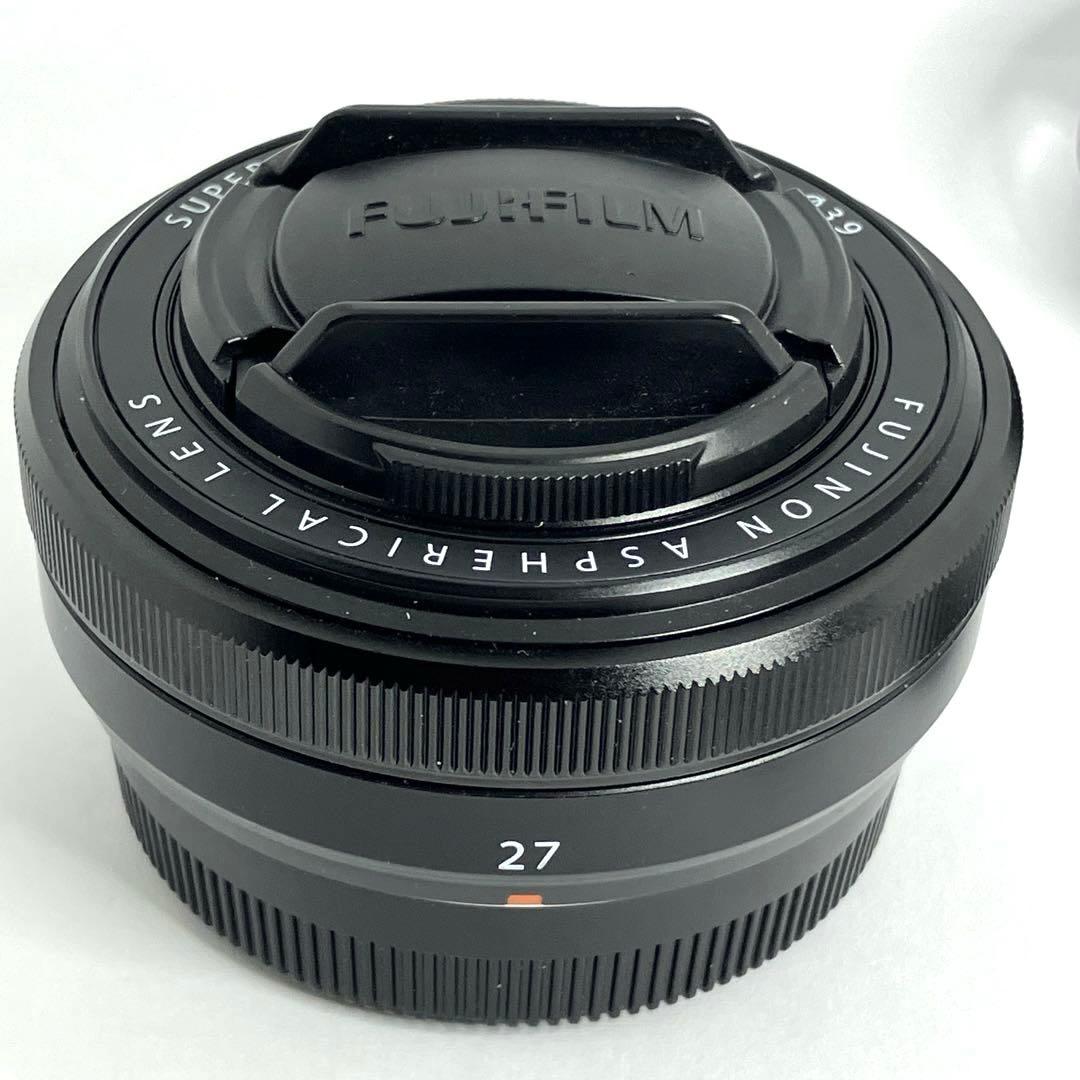 Fujinon XF 27mm f2.8 レンズ フジツボフード付き