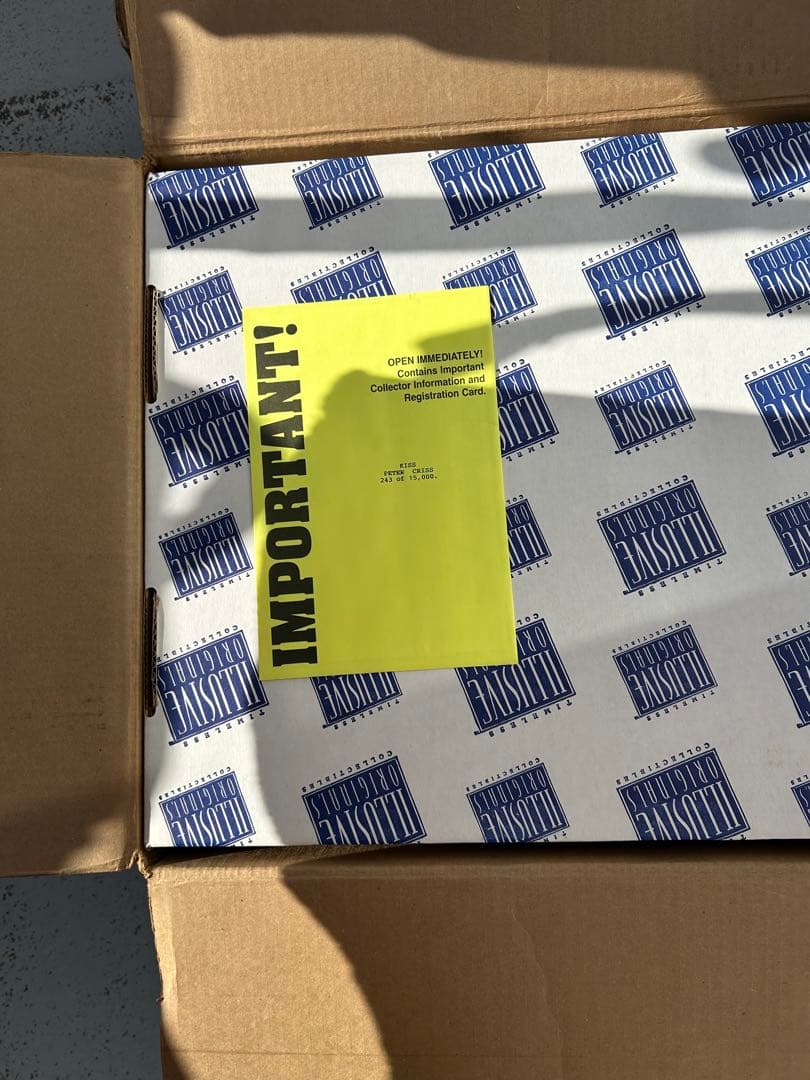 KISS キッスWALL SCULPTURE 直筆サイン入り　壁掛　4つセット